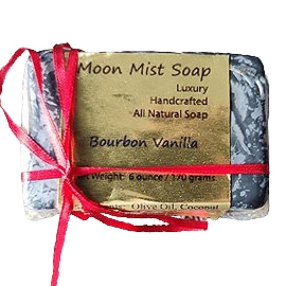 Bourbon Vanilla  -  Homemade Handcrafted Soap Bar 6 ounce